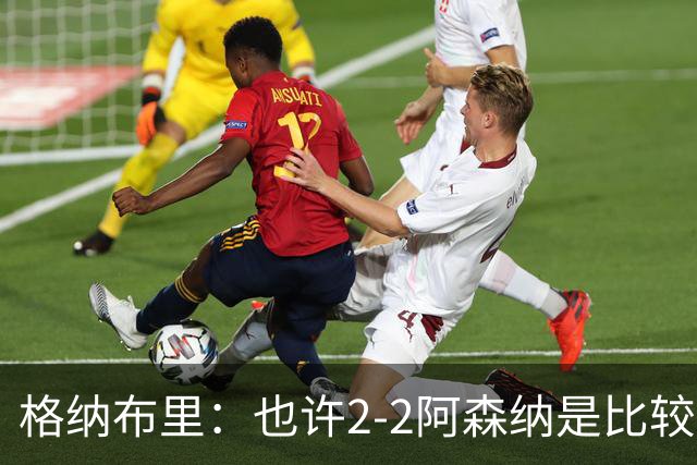 格纳布里：也许2-2阿森纳是比较公平的 防守反击绝不是我们风格