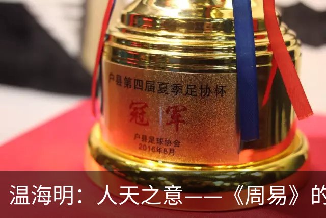 温海明：人天之意——《周易》的意本论哲学