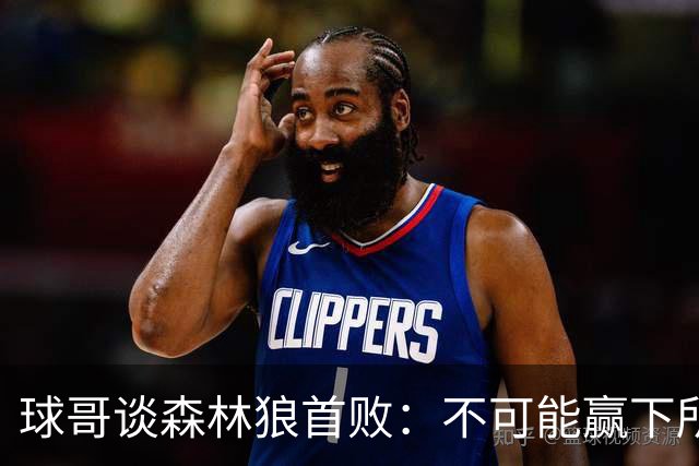 球哥谈森林狼首败：不可能赢下所有比赛 华子需要把三球骂醒